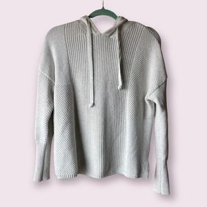 Cynthia Rowley Grey Hooded Sweater‎